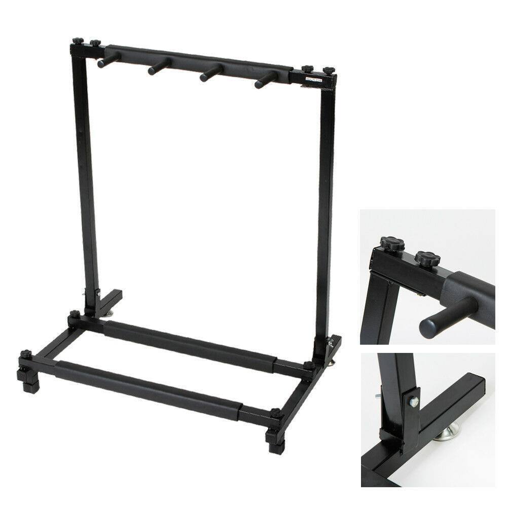 Front. Winado - Multi Guitar Stand 3 Holder Folding Organizer Rack Stage Bass Acoustic Electric.