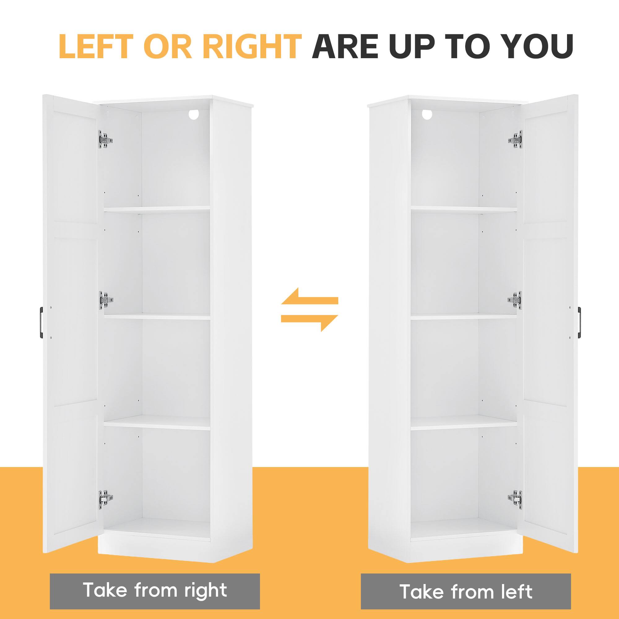 LEFT OR RIGHT ARE UP TO YOU

Take from right
Take from left