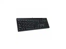 Adesso - EasyTouch-130SB Mechanical Keyboard w/ Smart Card Reader - USB 2.0 - 104 Keys - Black