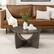 Alt View Zoom 11. Walker Edison - Contemporary 28" Arch-Base Round Coffee Table - Cerused Ash.