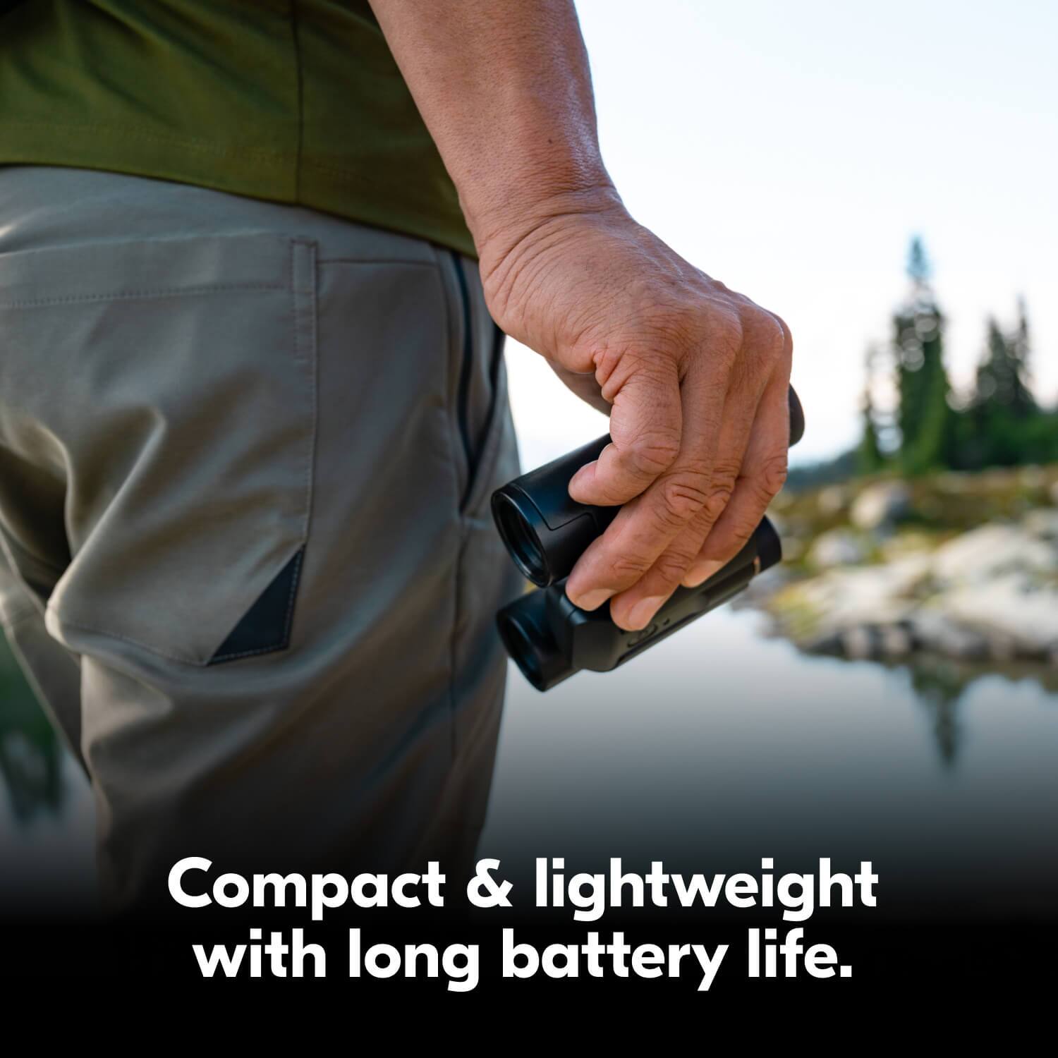 Compact & lightweight with long battery life.