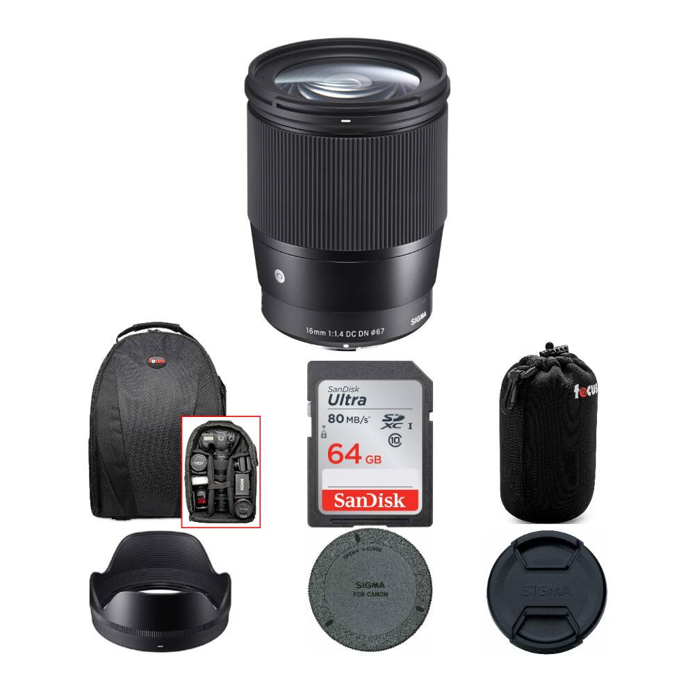 C 16mm 1:1.4 DC DN 067  
SIGA  
SanDisk Ultra 80 MB/s 64 GB  
E COS  
SanDisk  
OTN  
SIGMA  
FO8  
CANOH  
SIGMA