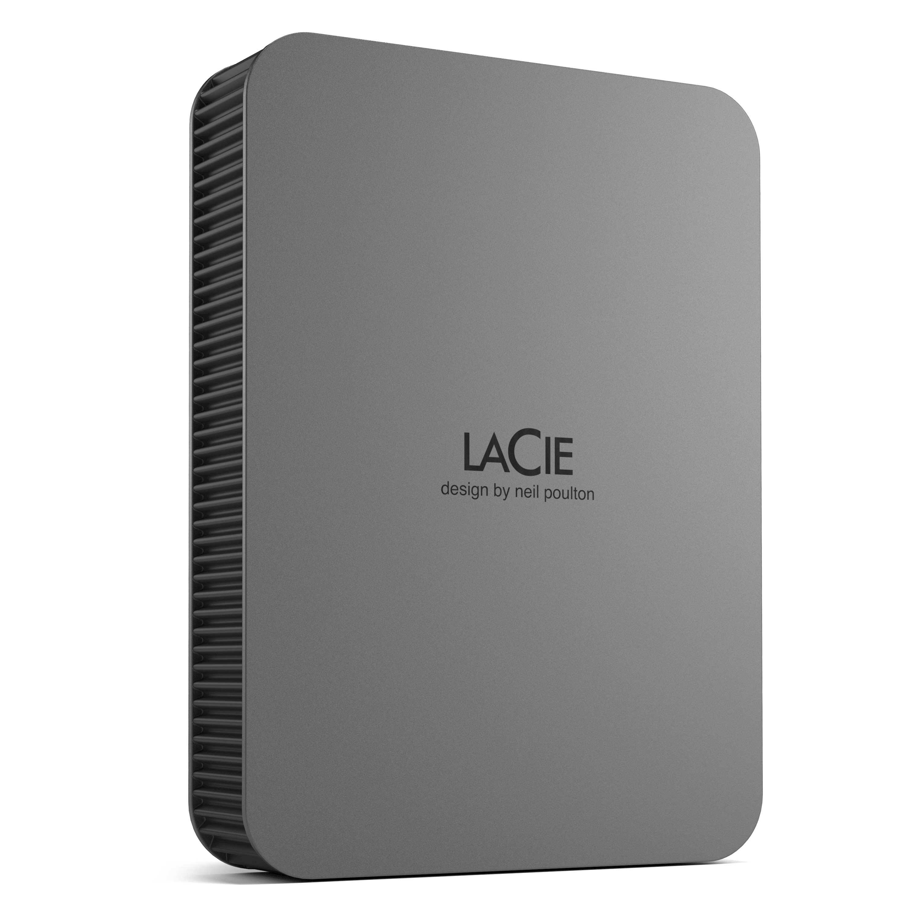 LaCie Mobile Secure 4TB External USB C 3.2 Portable Hard Drive