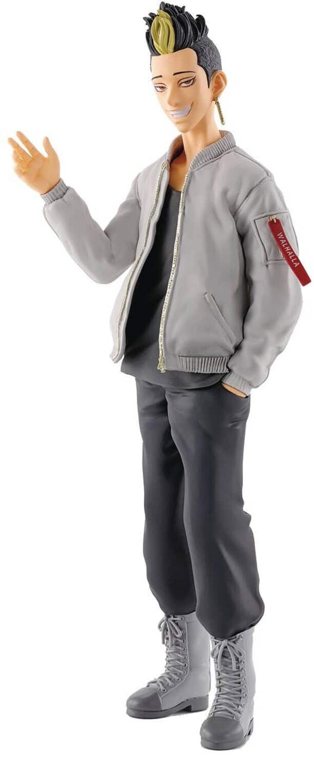 PopMarket - BanPresto - Tokyo Revengers - Shuji Hanma Statue - COLLECTIBLES - Multicolor