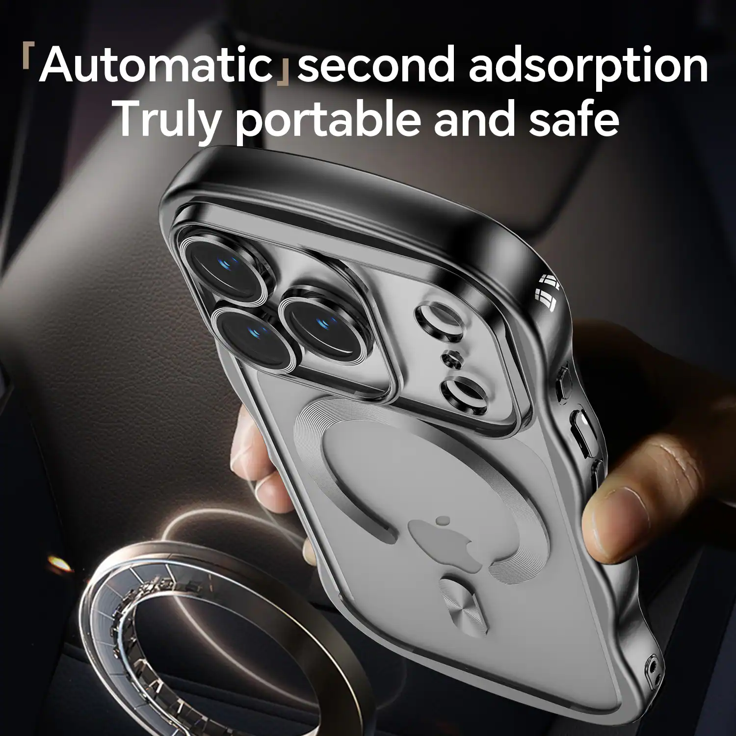 "Automatic" second adsorption  
Truly portable and safe