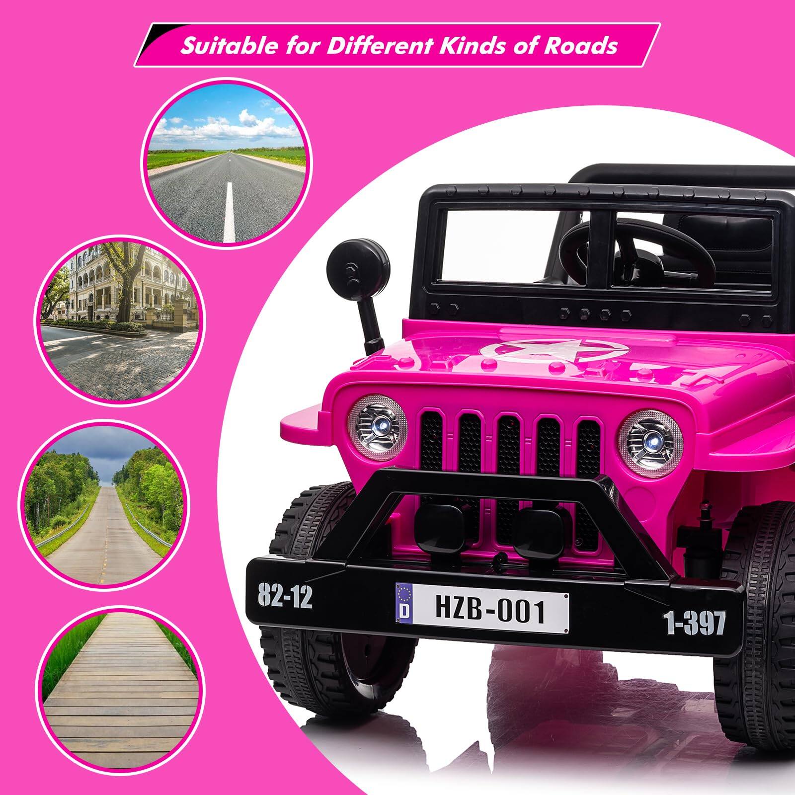 Suitable for Different Kinds of Roads

D200 V 82-12 D HZB-001 1-397