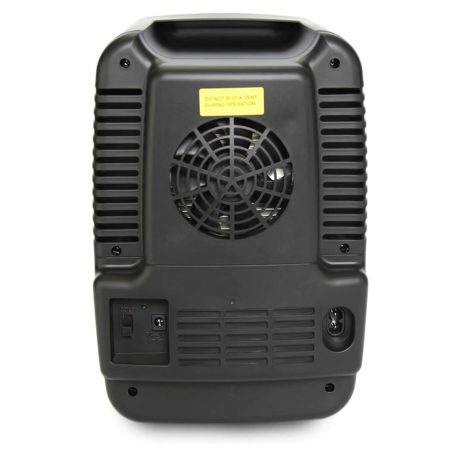 DO NOT BLOCK VENT DURING OPERATION