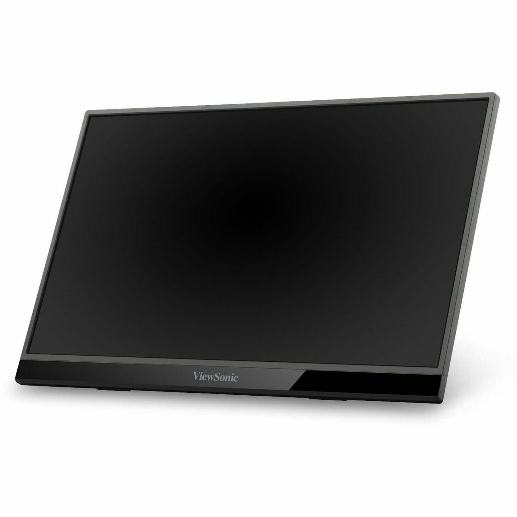 Alt View 13. ViewSonic - VX1655 15.6" IPS LED FHD Portable Monitor (USB-C, Mini HDMI) - Black.