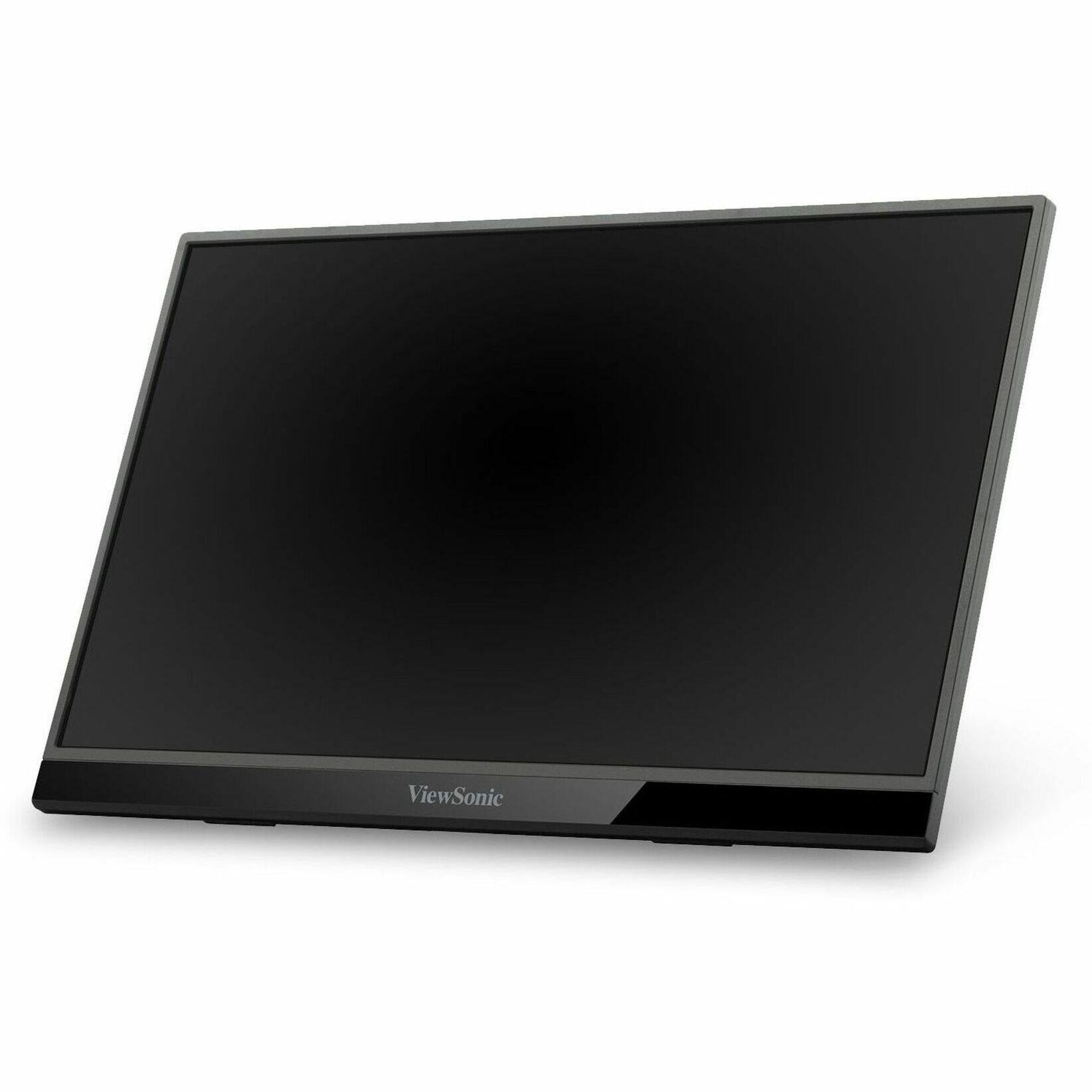 Alt View 13. ViewSonic - VX1655 15.6" IPS LED FHD Portable Monitor (USB-C, Mini HDMI) - Black.
