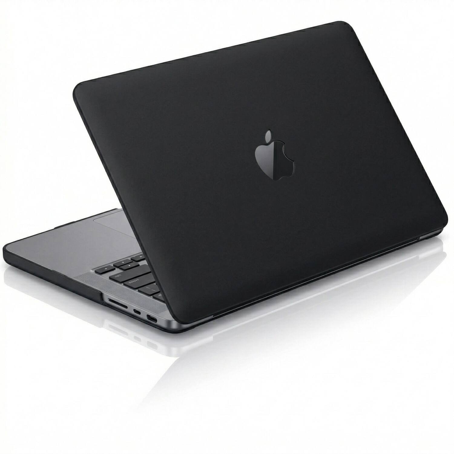 Angle. Techprotectus - TechProtectus Black Case for MacBook Neo 13" (2026) - Black.