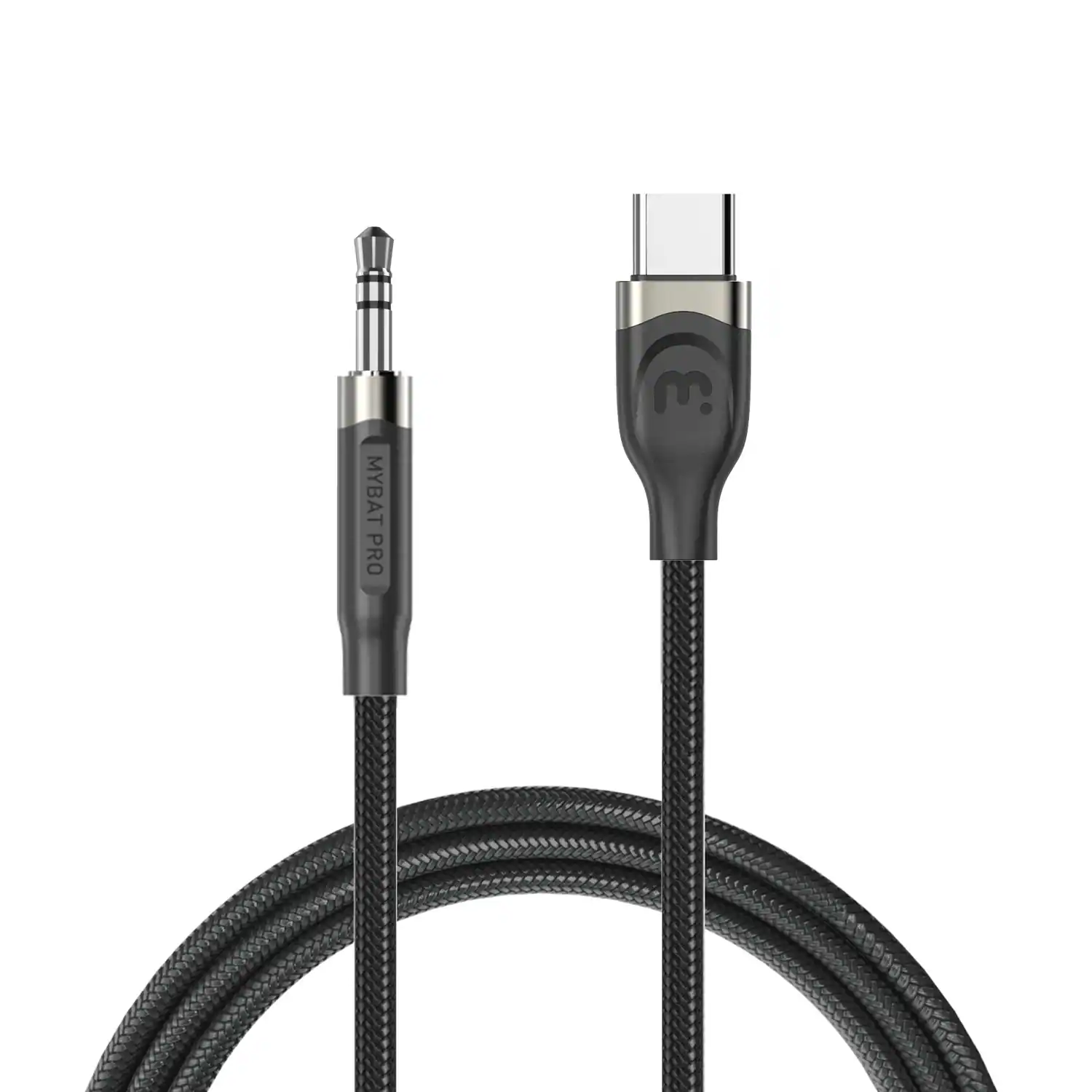 Mybat Pro - USB-C to 3.5mm Male Audio Cable - 4 FT - Black