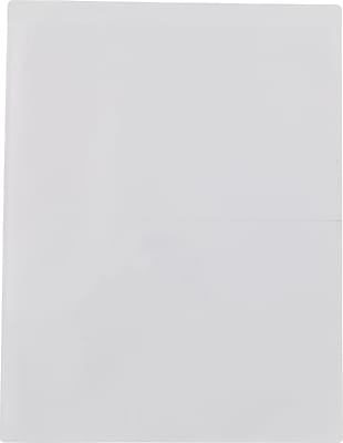 Staples - Shop Ticket, 8.5" x 11", 50/Pk - Clear