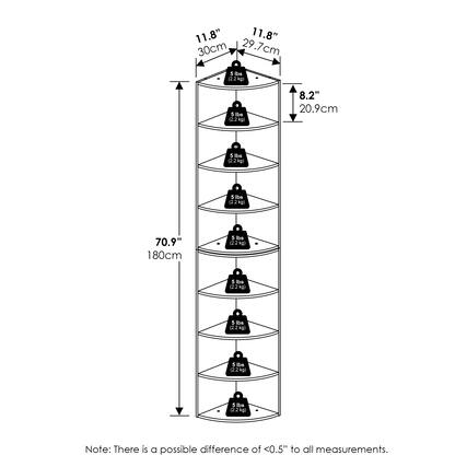 - 11.8" (30cm)
- 11.8" (29.7cm)
- 8.2" (20.9cm)
- 70.9" (180cm)
- 5 lbs (2.2 kg)
- 5 lbs (2.2 kg)
- 5 lbs (2.2 kg)
- 5 lbs (2.2 kg)
- 5 lbs (2.2 kg)
- 5 lbs (2.2 kg)
- 5 lbs (2.2 kg)
- 5 lbs (2.2 kg)
- 5 lbs (2.2 kg)
- 5 lbs (2.2 kg)
- 5 lbs (2.2 kg)
- 5 lbs (2.2 kg)
- 5 lbs (2.2 kg)
- 5 lbs (2.2 kg)
- 5 lbs (2.2 kg)
- 5 lbs (2.2 kg)
- 5 lbs (2.2 kg)
- 5 lbs (2.2 kg)
- 5 lbs (2.2 kg)
- 5 lbs (2.2 kg)
- 5 lbs