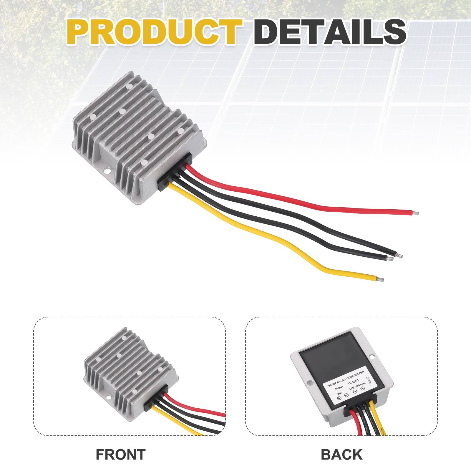 PRODUCT DETAILS

FRONT

BACK