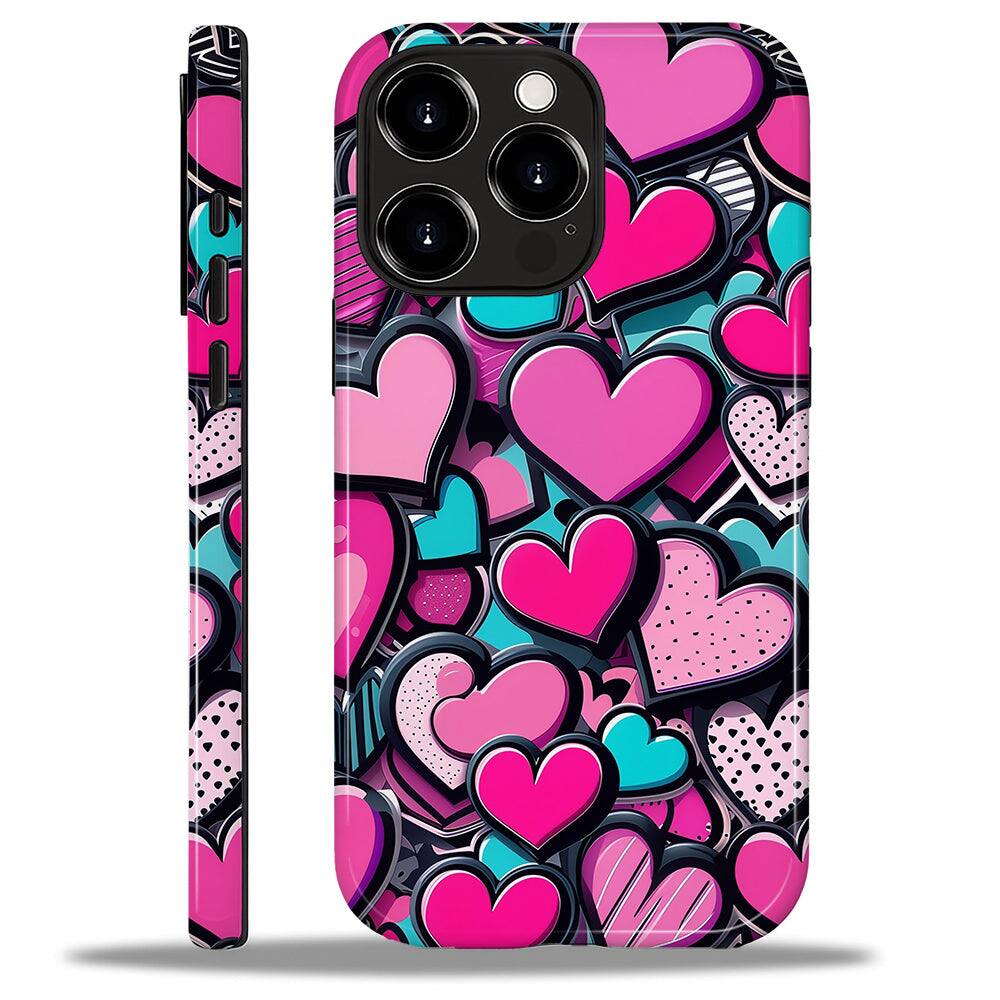 Candy Heart Stack for iPhone 14 Pro Max