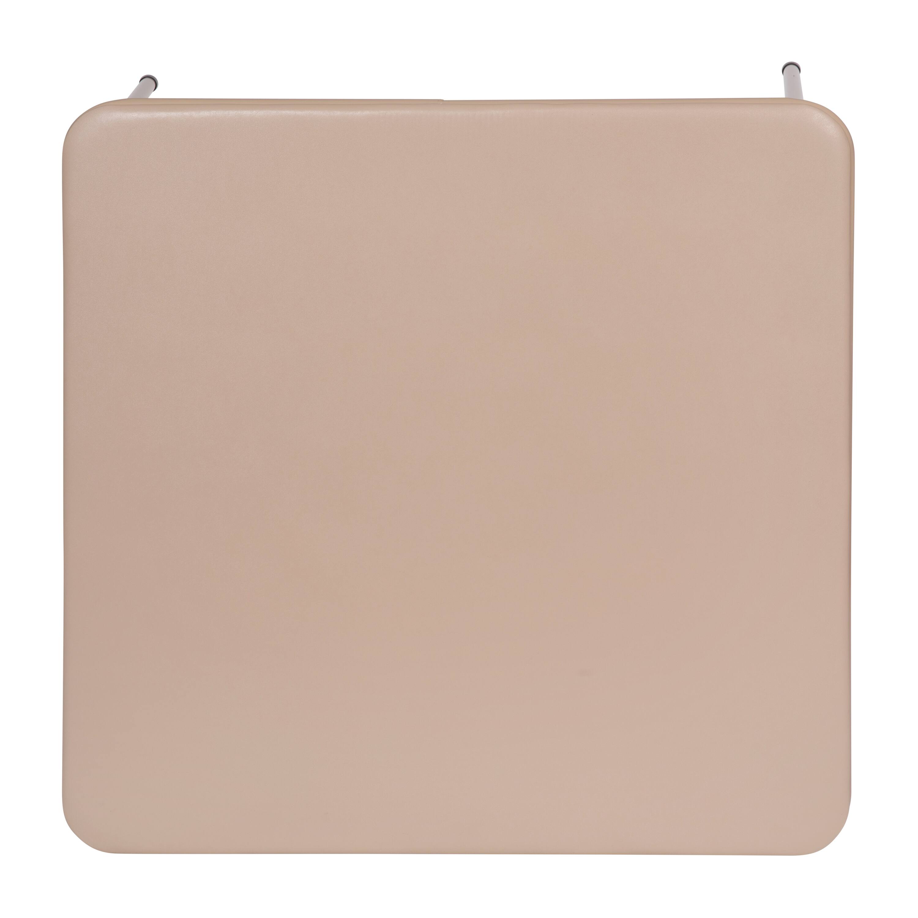 Alt View 9. Emma + Oliver - 5 Piece Folding Card Table and Chair Set - Tan.