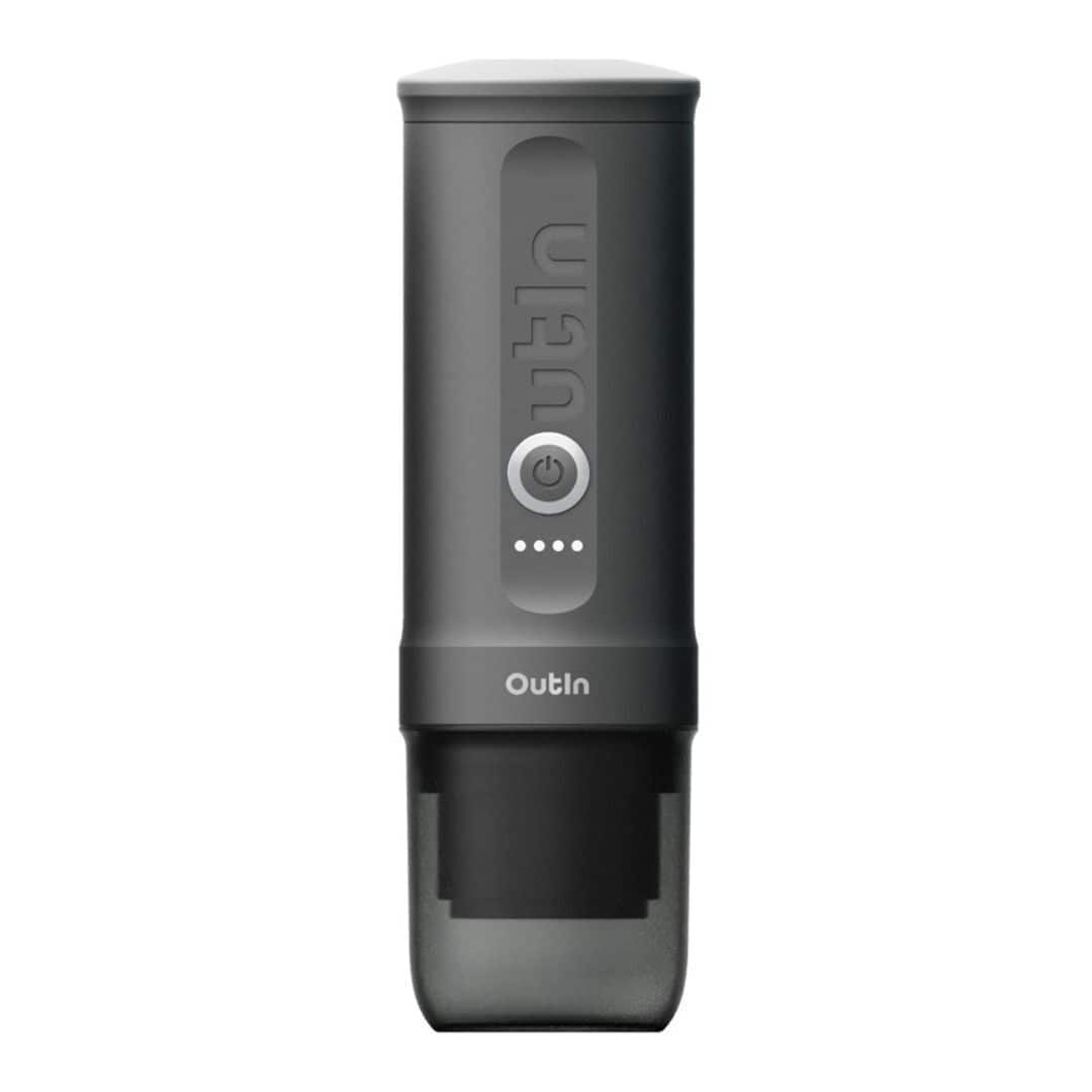 Outin - Nano Portable Electric Espresso Machine Bundle - Black