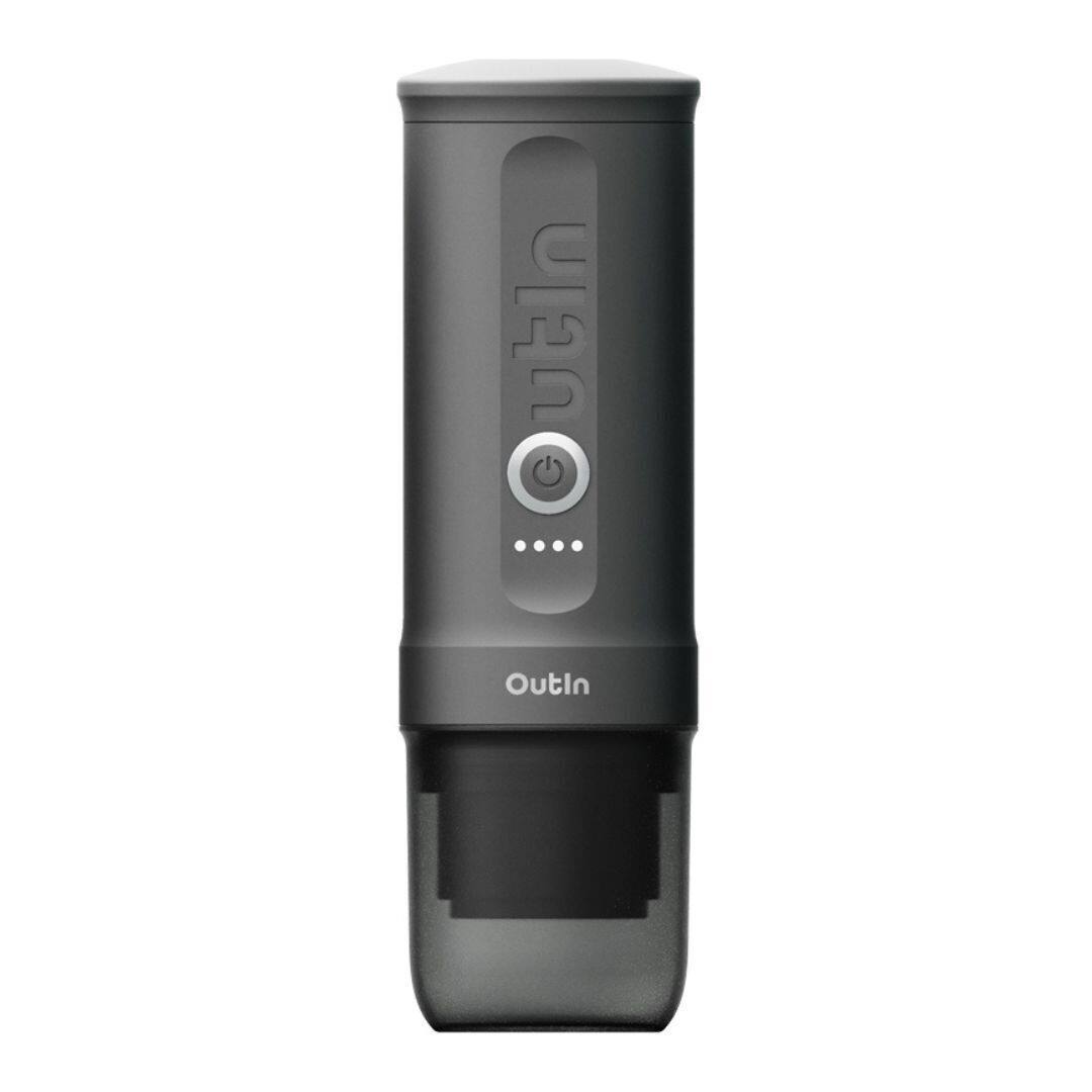 Outin - Nano Portable Electric Espresso Machine Bundle - Black