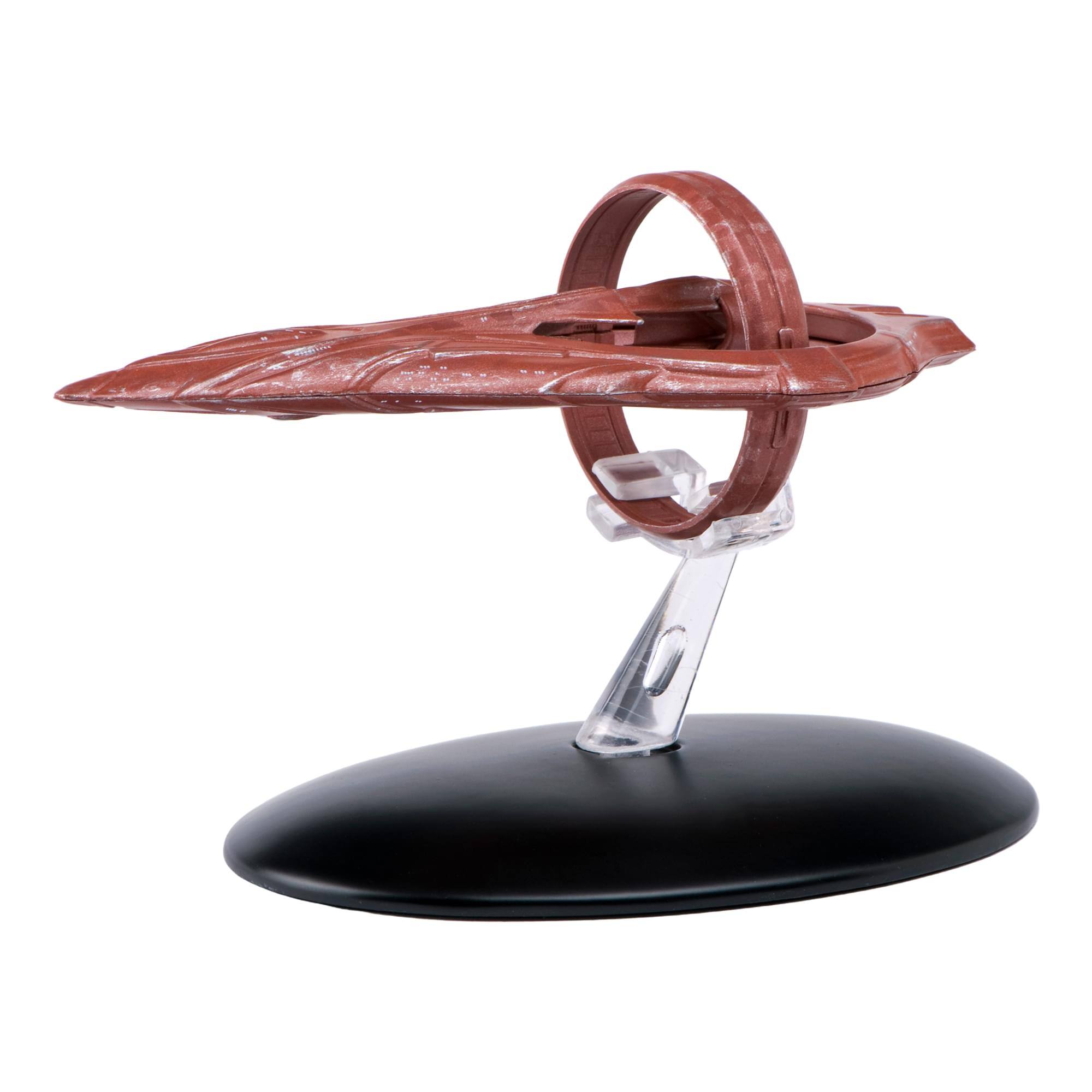 Alt View 2. Eaglemoss - Eaglemoss Star Trek Ship Replica | Vulcan Dkyr Class - Red.
