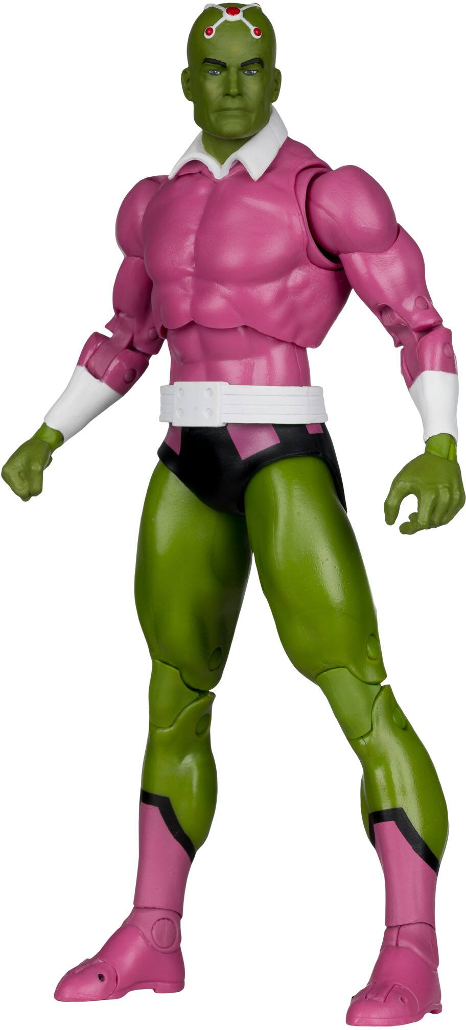 Left. McFarlane Toys - DC Multiverse Brainiac (DC Classic) 7" Action Figure.