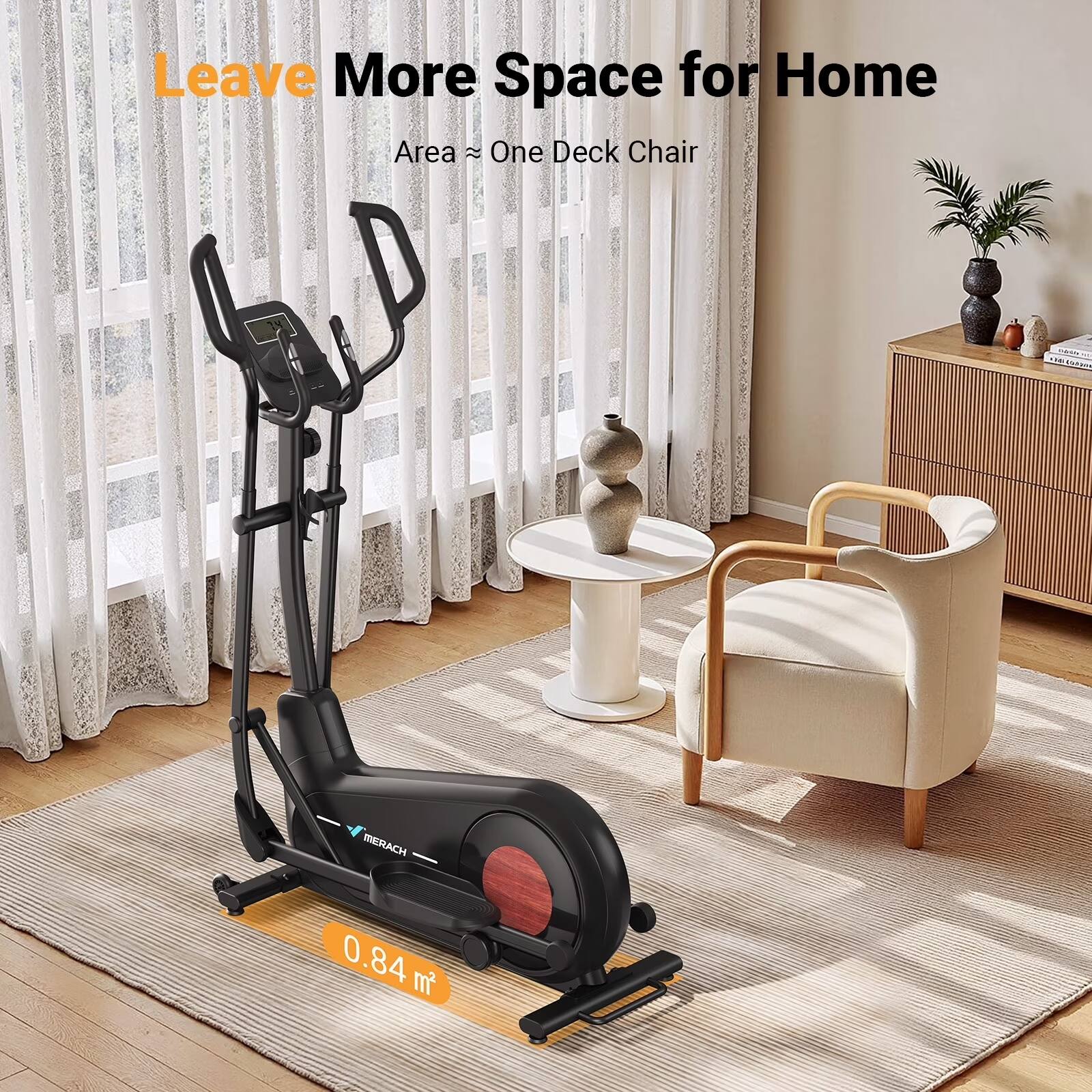 Leave More Space for Home  
Area ≈ One Deck Chair  
AT MERACH  
0.84 m²