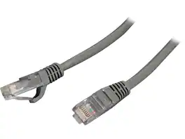 Cables to Go - C2G 15211 Cat5e Cable - Snagless Unshielded Ethernet Network Patch Cable, Gray (25 Feet, 7.62 Meters)