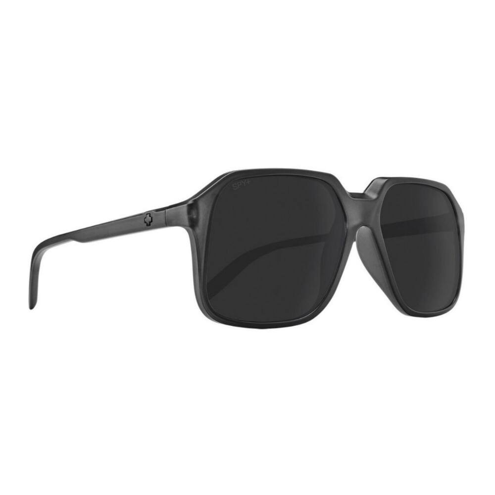 Front. Spy Optic - SPY Optic Hotspot Women Sunglasses with Matte Translucent Black Frame - Black.