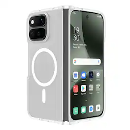 UUCOVER - Magnetic Case for Google Pixel 11 Pro Fold,Shockproof Translucent Matte PC Case Compatible with MagSafe Slim Cover - Clear
