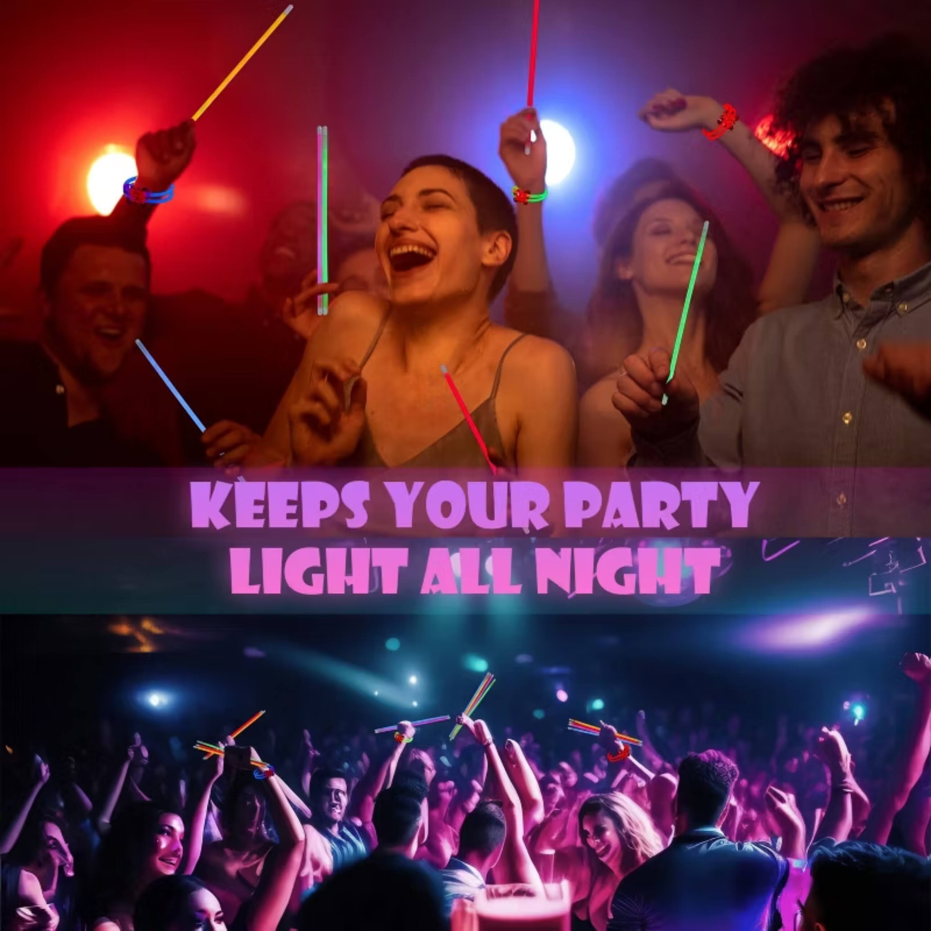 KEEPS YOUR PARTY LIGHT ALL NIGHT
