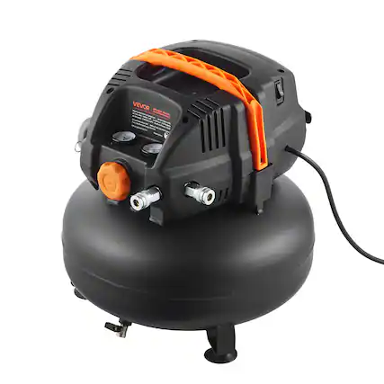 VEVOR
VEVOR
Industrial Air Compressor
Model: VV-2000
Features:
- Oil-Free
- Portable
- Quiet Operation
- High Pressure
- Durable
Specifications:
- Power: 1/2 HP
- Voltage: 115V/60Hz
- Air Tank Capacity: 20L
- Maximum Pressure: 120 PSI
- Noise Level: 75 dB
Warranty: 1 Year
Made in China
For more information, visit www.vevor.com or contact our customer service.