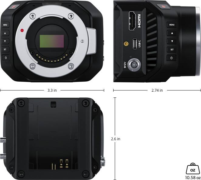 Blackmagic Design Micro Studio Camera 4K G2 Live Production Camera