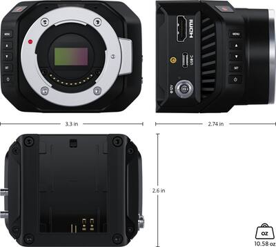 Blackmagic Design Micro Studio Camera 4K G2 Live Production Camera Blackmagic Design Micro Studio Camera 4K G2 Live Production Camera