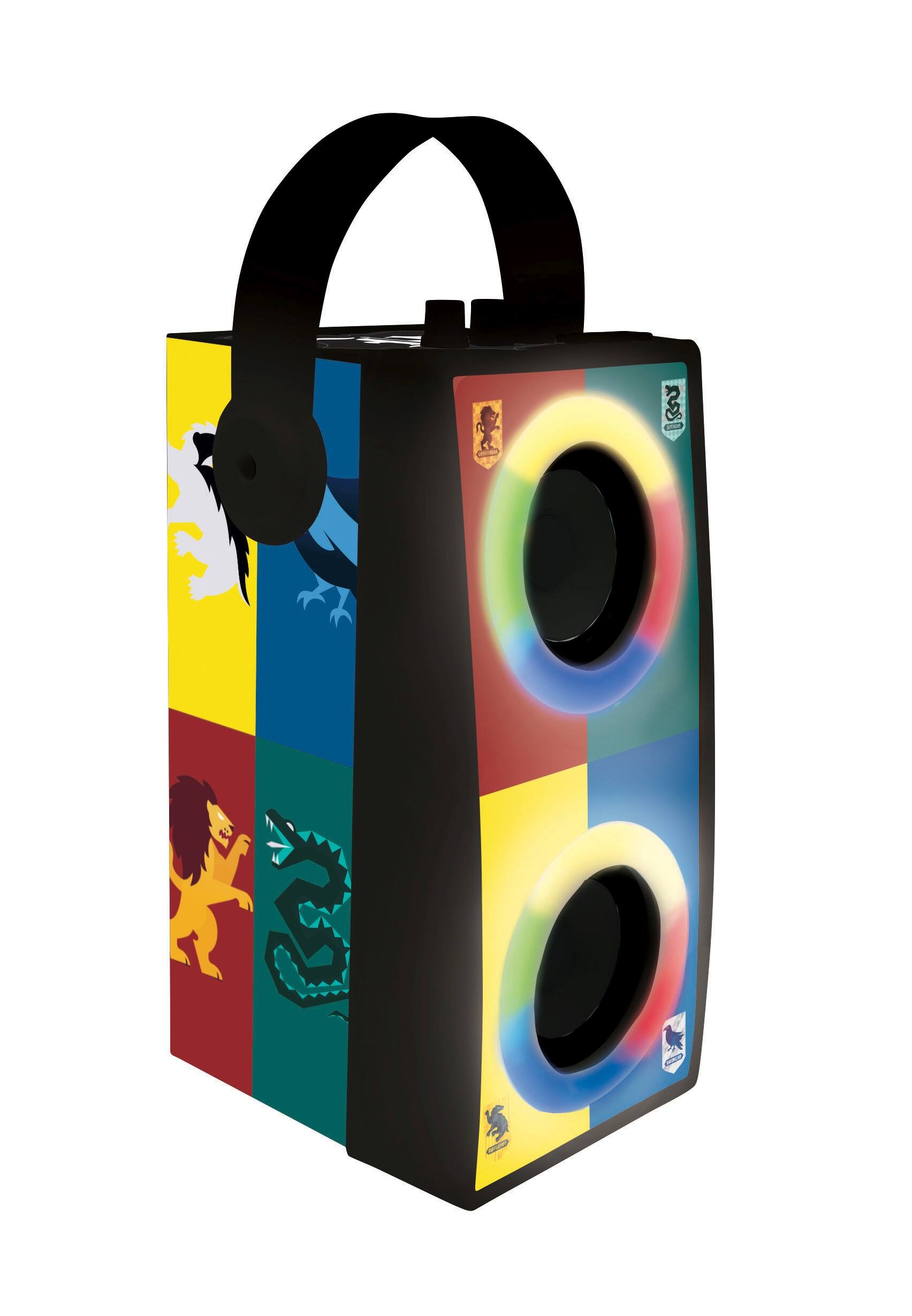 Alt View 2. Lexibook - Harry Potter Portable Bluetooth Speaker with Lights and Microphone.