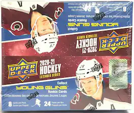 2020-21 Upper Deck Extended Series Hockey 24-Pack Box