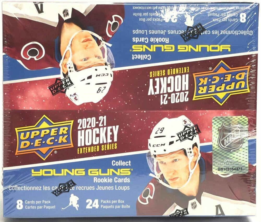 2020-21 Upper Deck Extended Series Hockey 24-Pack Box