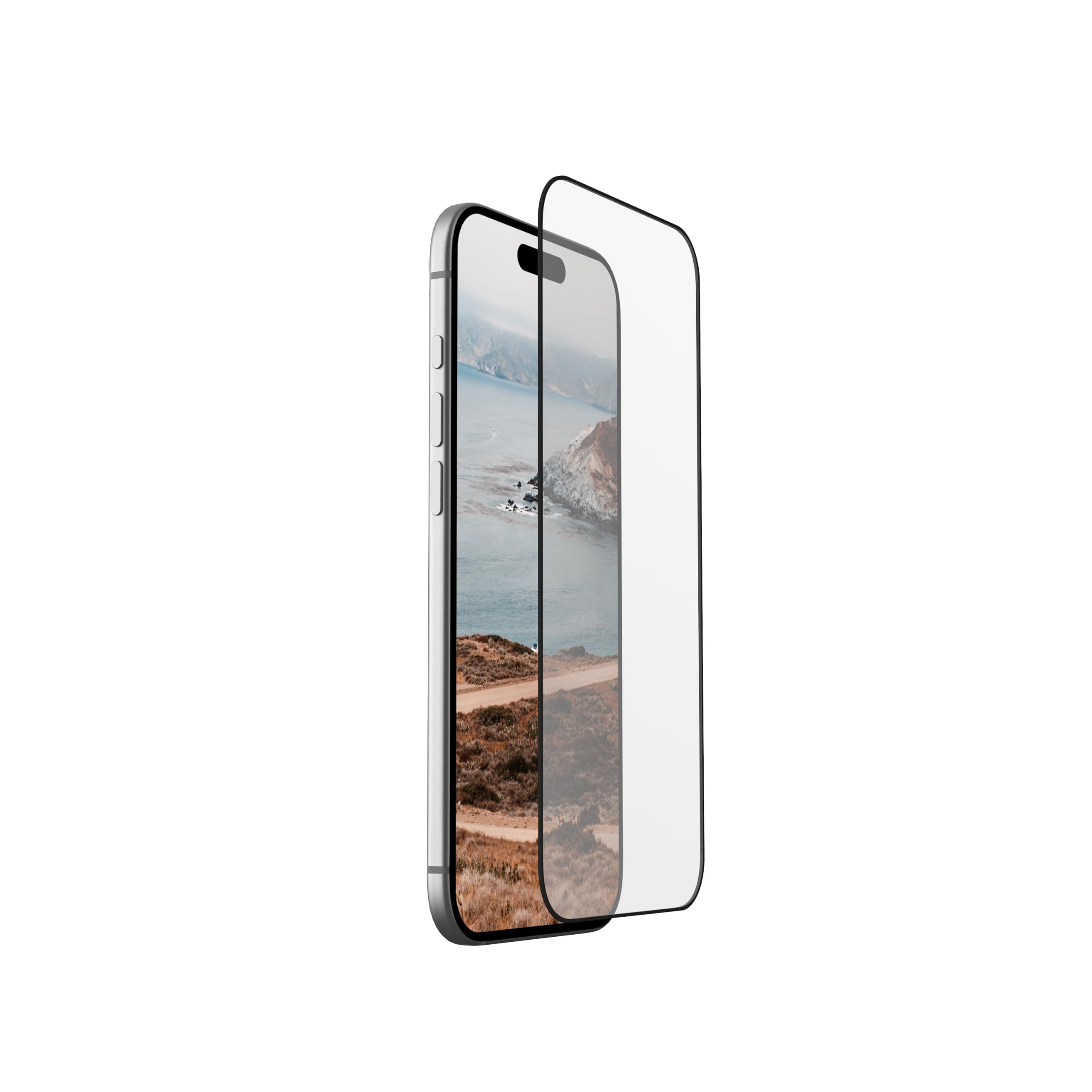 Front. UAG - iPhone Air Screen Protector - Anti-Fingerprint, Scratch Resistannce, HD Clarity Shatter Proof Tempered Glass - Clear.