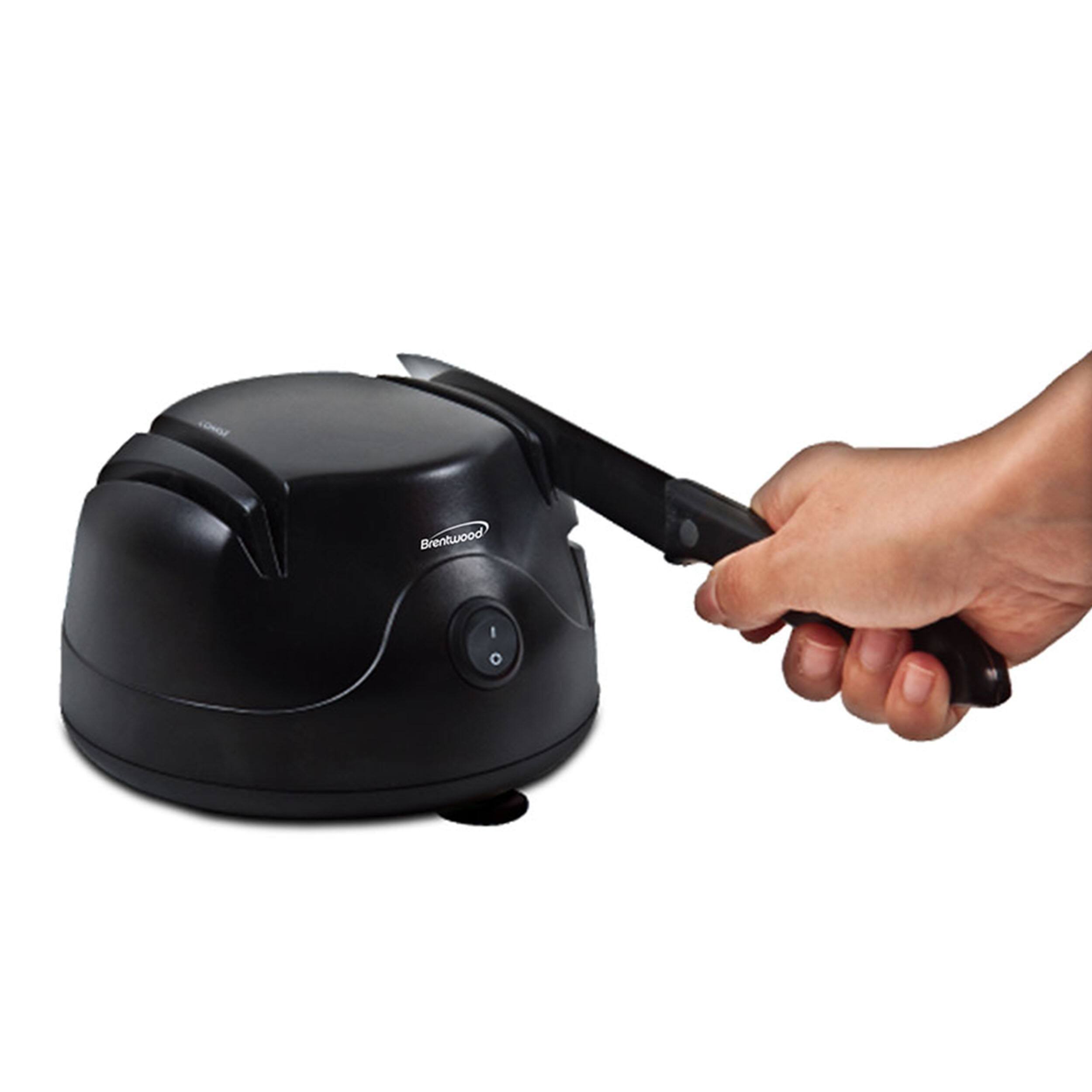 Alt View 4. Brentwood - Brentwood Knife and Tool Sharpener - Black.