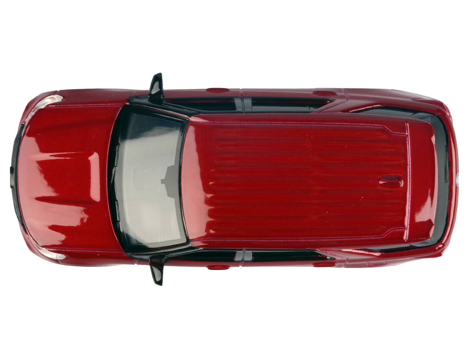 Back. Motormax - 2023 Ford Explorer Red Metallic "Timeless Legends" Series 1/43 Diecast Model Car by Motormax - Red Metallic.