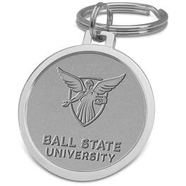 Jardine - Ball State Cardinals Split-Wire Key Ring - Silver
