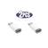 Alt View 4. Qixxronics - Lightning Female to USB C Male Adapter, Lightning to USB-C Adapter Connector Converter (2 Pack), NOT FOR AUDIO/OTG - White.