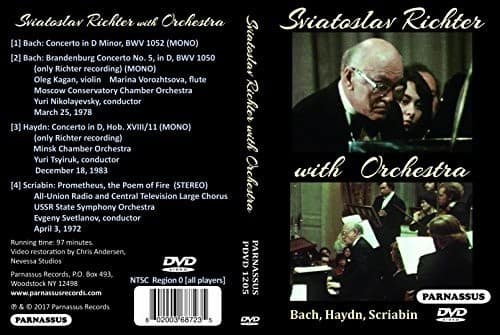 Sviatoslav Richter With Orchestra   - DVD price history on PriceWatchPro