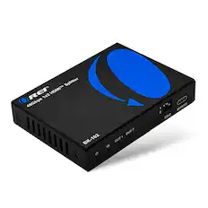 Splitter REI HDMIM 1x2 48Gbps 1 SERVICE O EDID 2 OUT2 , BK-102 OUT! IN