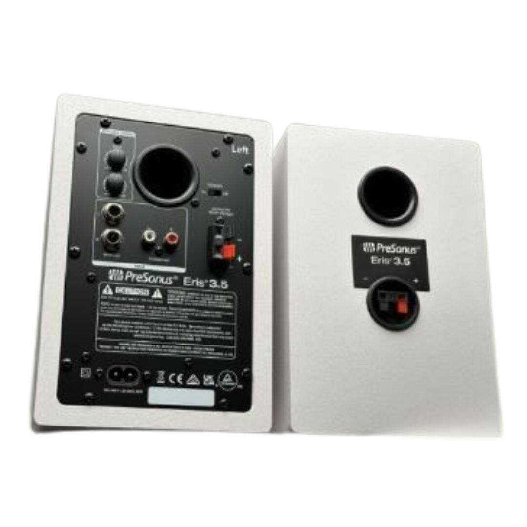 PreSonus Eris 3.5 3.5 inch Media Reference Monitors (White) ERIS