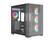 Front. Rosewill - Rosewill ACA503B ATX Mid-Tower Case, Curved Glass, 4x ARGB Fans, USB 3.0 & Type-C (Black) - Black.