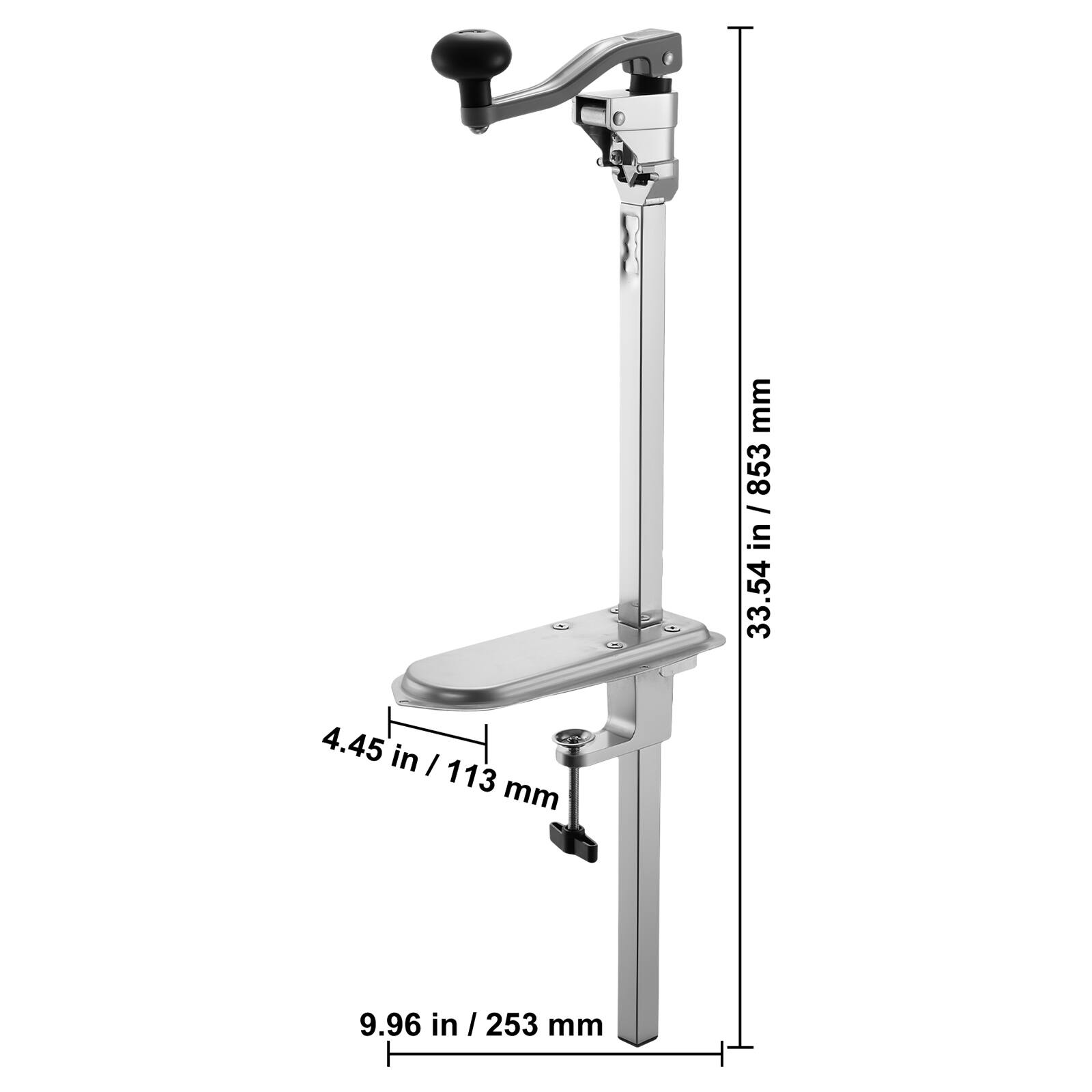 mm 853  
33.54 in / 853 mm  
4.45 in / 113 mm  
9.96 in / 253 mm