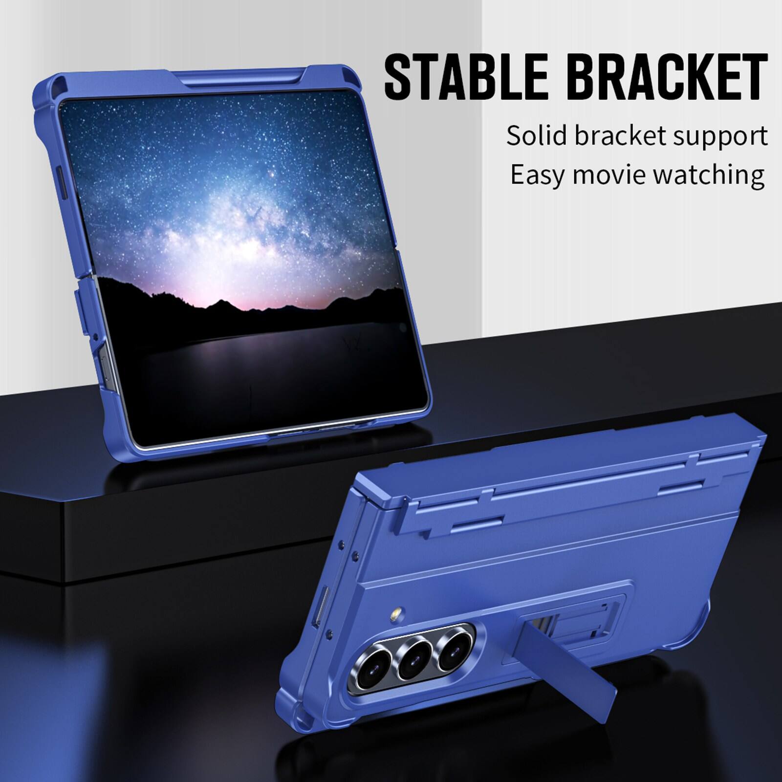 STABLE BRACKET  
Solid bracket support  
Easy movie watching