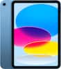 Front. Apple - 11-inch iPad A16 chip with Wi-Fi - 256GB - Blue.