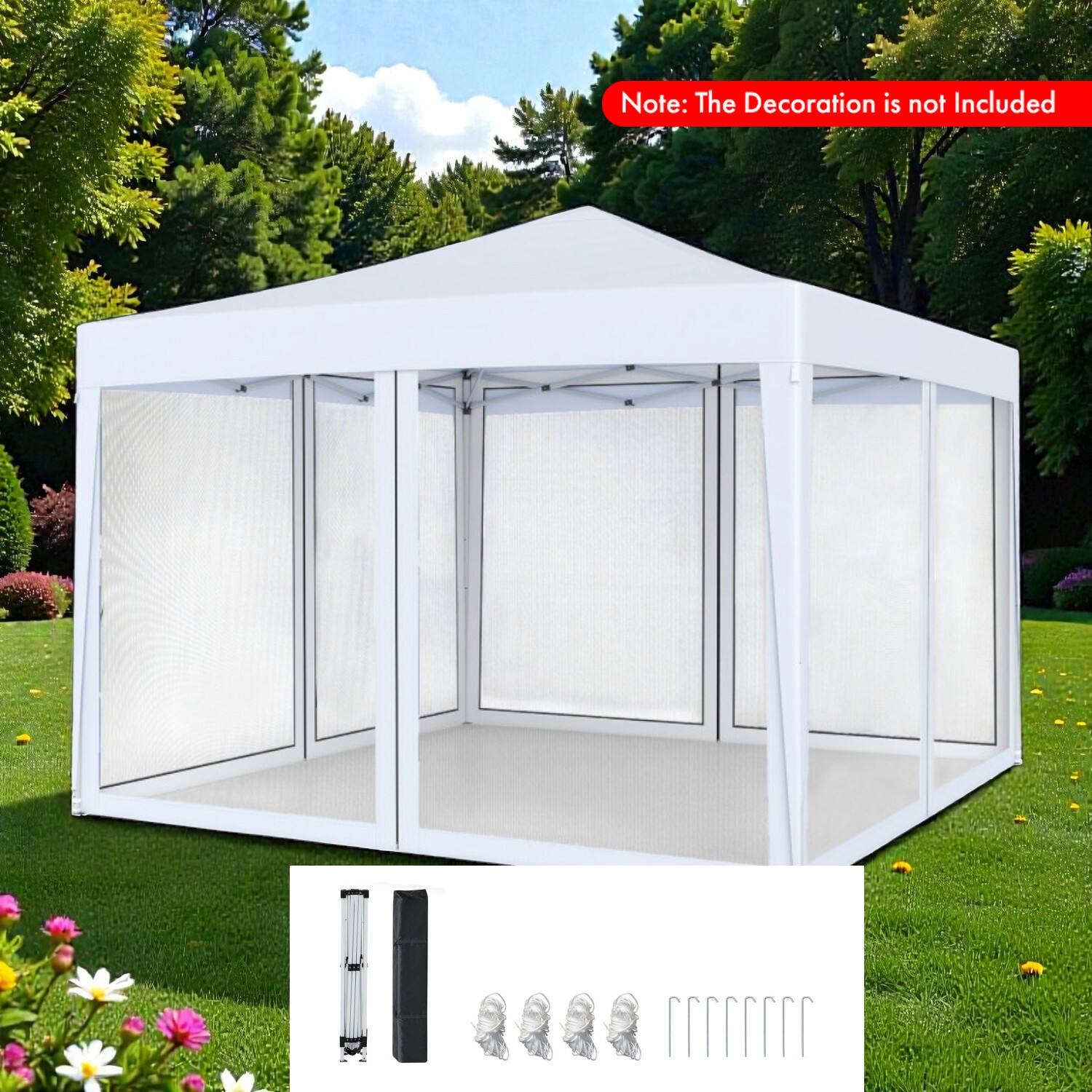 Note: The Decoration is not Included