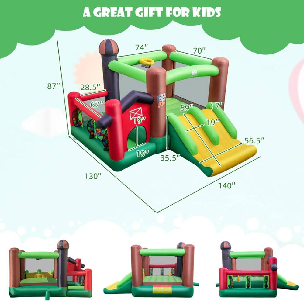 A GREAT GIFT FOR KIDS

74"  
70"  
87"  
28.5"  
67"  
19"  
59"  
17"  
19"  
35.5"  
56.5"  
130"  
140"