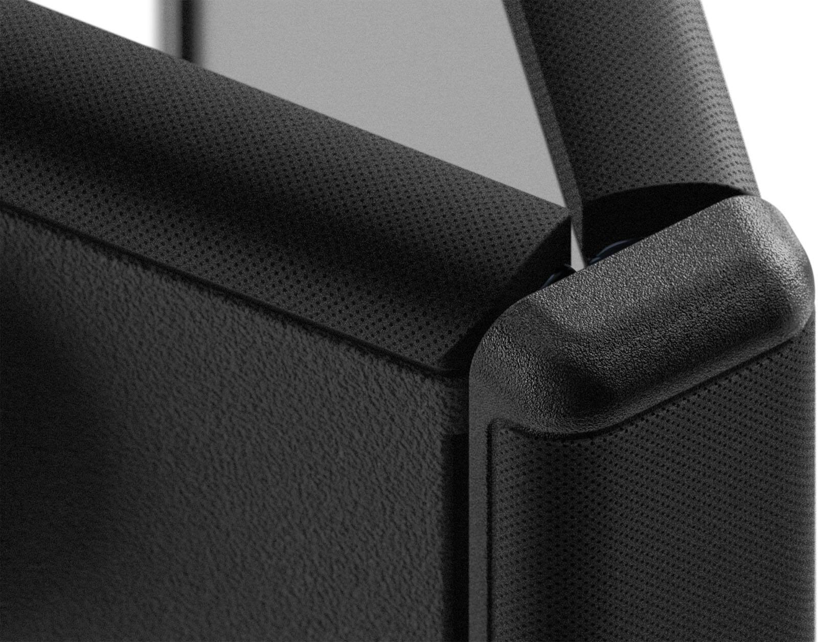 Alt View 6. dbrand - Grip Case with MagSafe for Apple iPhone Duo - Black.